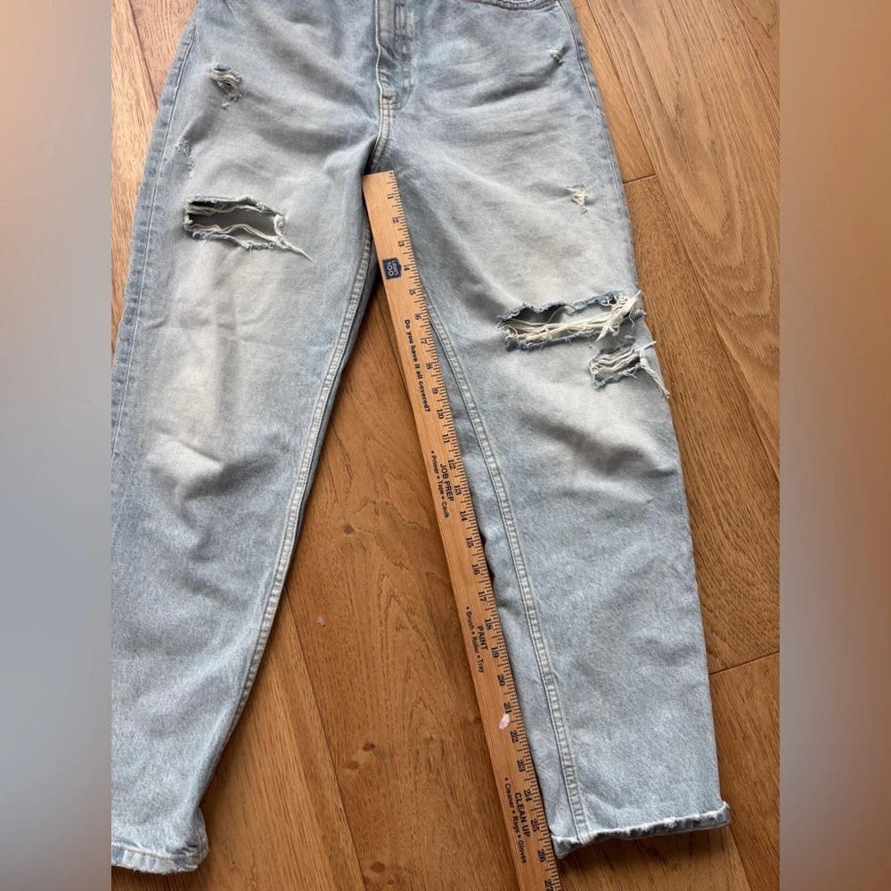 Zara classic mom fit jeans 6